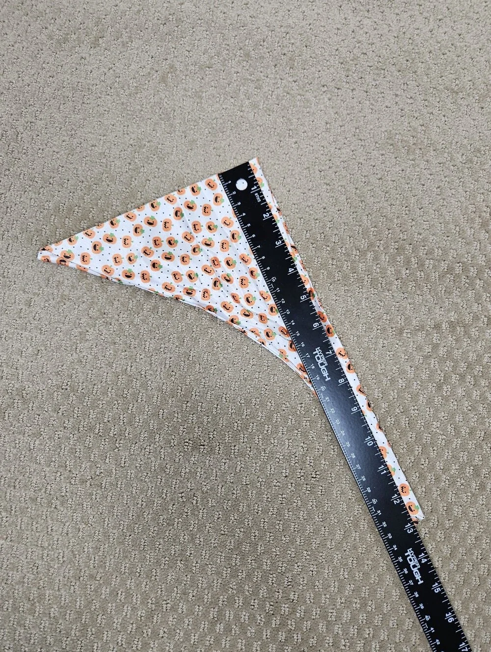 Happy Halloween Scrunchie and bandana set